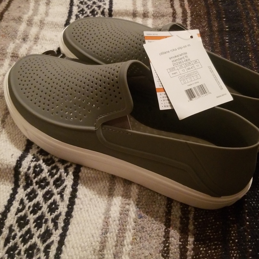 Crocs Citilane Slip On- Mens 12 NWT